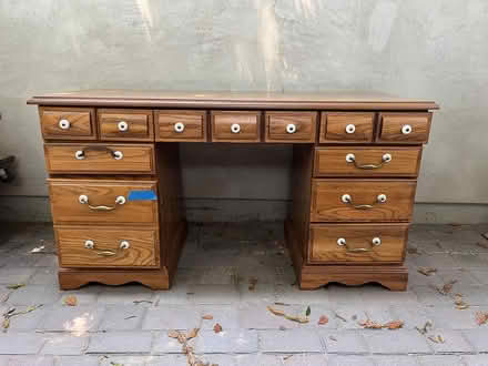 Photo of free Oak Desk (Ebano Dr. WC) #1