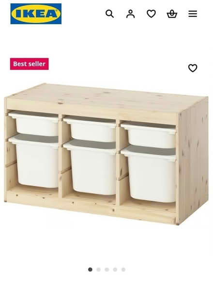 Photo of free Ikea Storage shelf (north philadelphia) #1