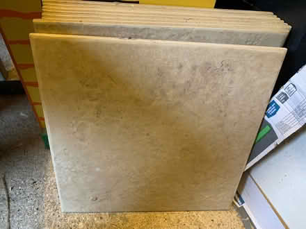Photo of free 8 beige tiles (Clapham MK41) #1
