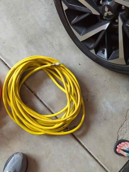 Photo of free 3/8" air hoses. 2-50', 1 25' (Oswego) #3