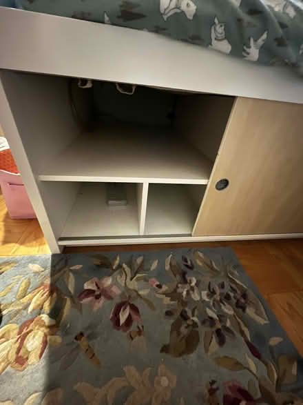 Photo of free Twin (single) Storage Bed (Walnut Creek) #2
