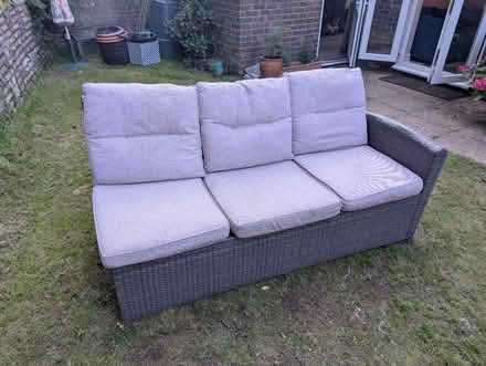 Photo of free Rattan outdoor sofa (Haselmere GU272QQ) #2