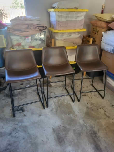 Photo of free 3 bar stools (Edmonds) #2