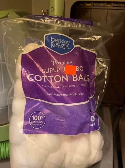 Photo of free Bag of cotton balls (Crown Heights) #1