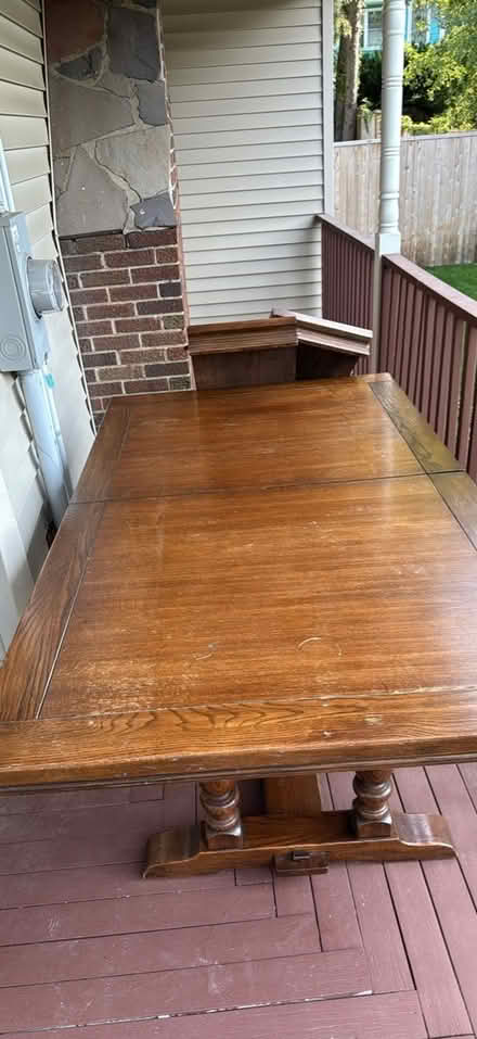 Photo of free Dining Table - Heavy (39 Avola St Arlington, MA) #4