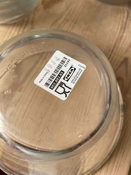 Photo of free 6 small Ikea Glass Bowls (Northwood HA4) #2
