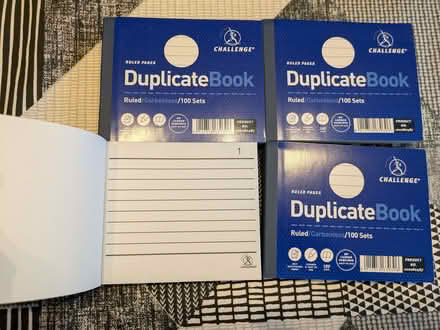 Photo of free Duplicate receipt books (Highcliffe BH23) #1