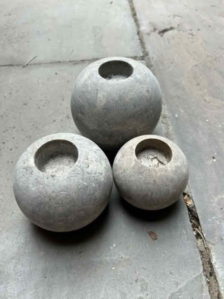 Photo of free Solid marble tea light holders (Marden, Devizes SN10) #2