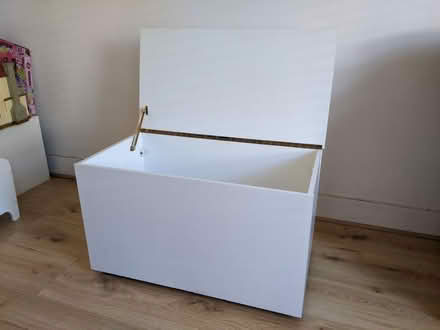 Photo of free Wooden ottoman (Churchgate, Cheshunt EN8) #1