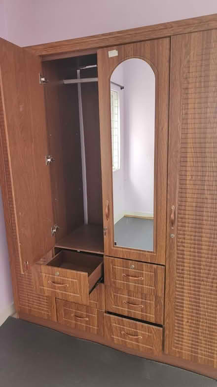 Photo of free Wooden wardrobe (Suchitra) #4