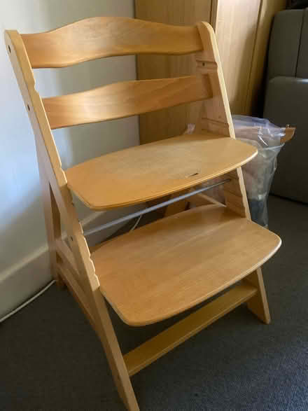 Photo of free Wooden high chair / toddler chair (W3 0HS) #1