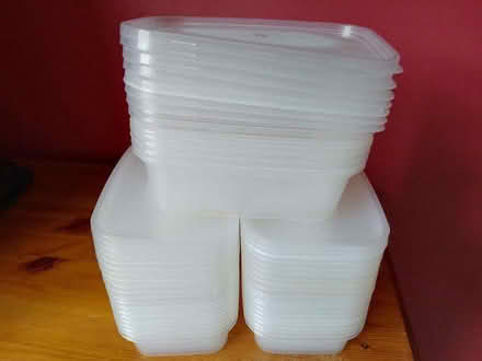Photo of free Reusable plastic tubs (Lexden CO3) #1