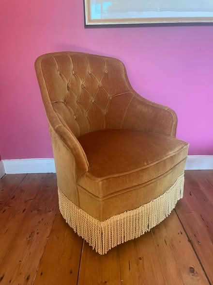 Photo of free Mustard yellow armchair (Ruskin Park SE5) #2
