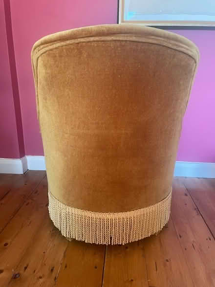 Photo of free Mustard yellow armchair (Ruskin Park SE5) #3