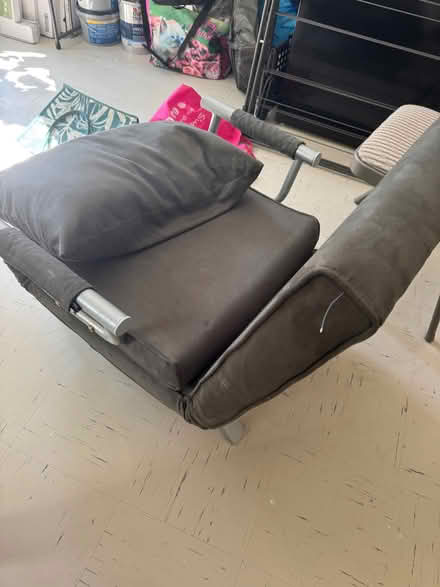 Photo of free Grey sofa bed single (E5) #2