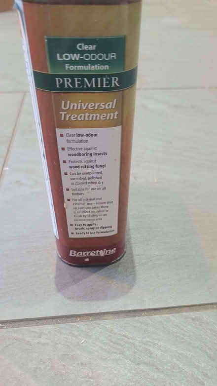 Photo of free Clear coloured universal wood treatment (Bromley BR1) #2