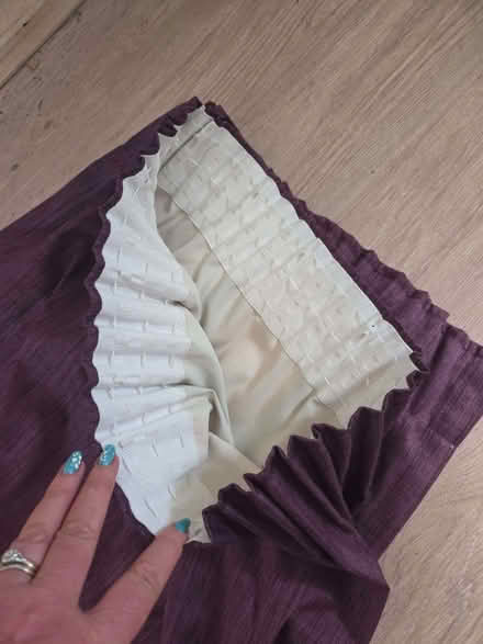 Photo of free Pair mauve/ burgundy curtains (Holmer Green HP15) #3