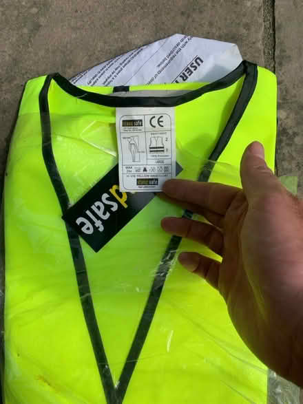 Photo of free 2 x hi vis waistcoasts (highcliffe BH23) #3