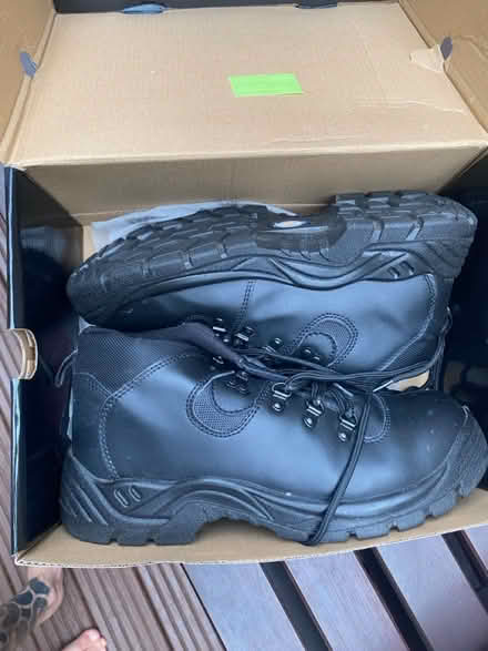 Photo of free Steel toe cap boots (Croydon) #3