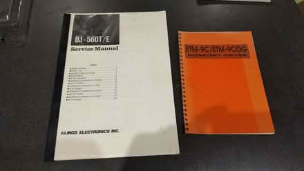 Photo of free Vintage electronics manuals (Queen Edith's Ward CB1) #1