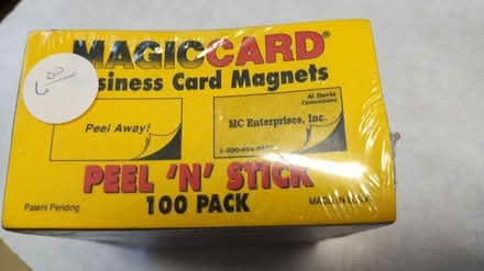Photo of free Business card msgnets (Allen) #1