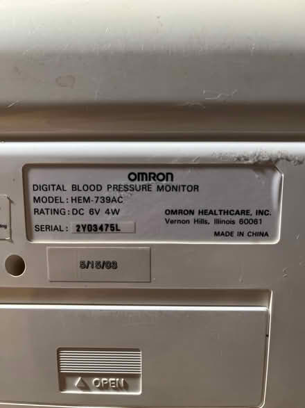 Photo of free Blood pressure machine (Near Marshall Road School) #2