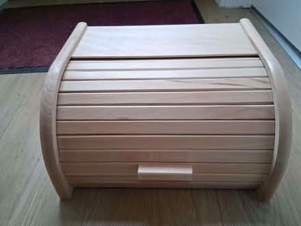 Photo of free Wooden bread bin (Giffnock G46) #1