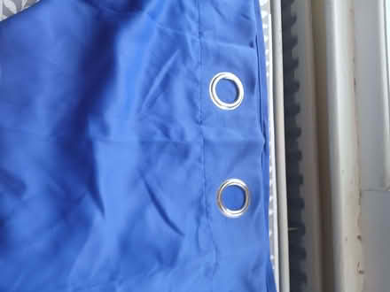 Photo of free Unused royal blue single door curtain (Earlsfield SW18) #1
