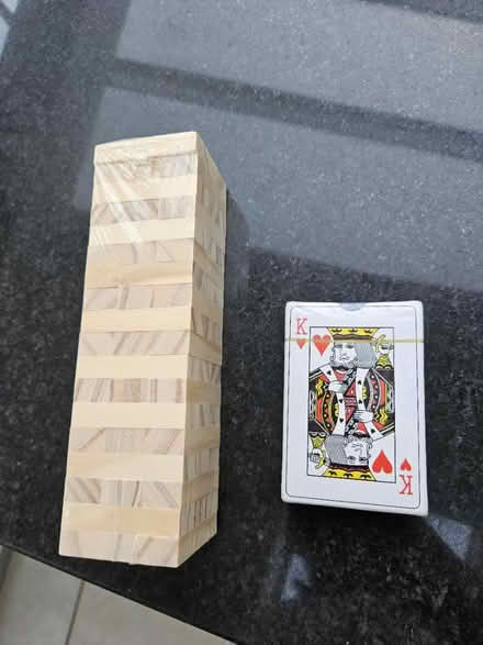 Photo of free Jenga and pack of cards - unopened (North Sheen TW9) #1