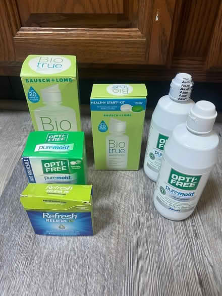 Photo of free Contact lens solution (Farmington Hills) #1
