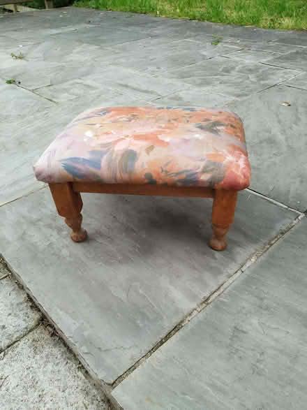 Photo of free Dressing table stool and footstool (Llanidloes SY18) #1