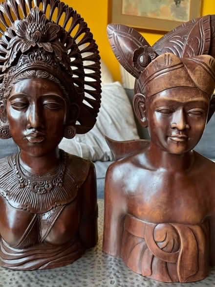 Photo of free Vintage Indonesian Busts Art (Rego Park) #1
