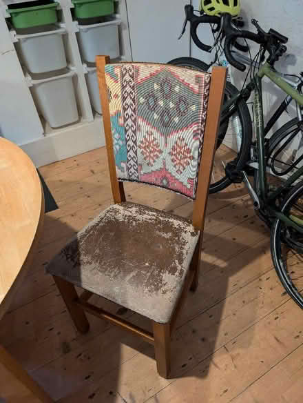 Photo of free 6 chairs - Table NOT included (Heeley Bridge S8) #1