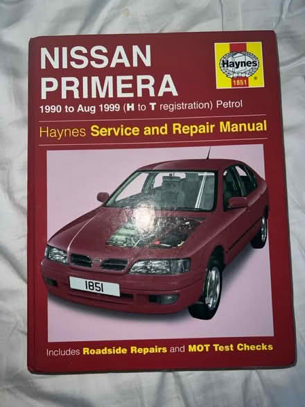 Photo of free Haynes Nissan Primera P11 Petrol (Bangor LL57) #1