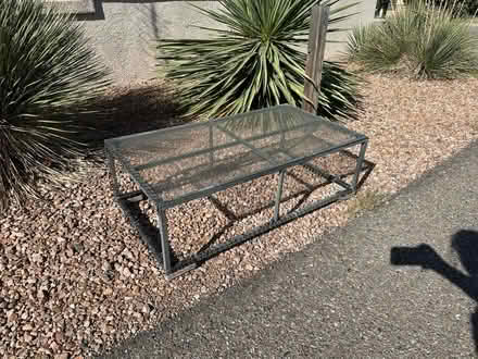Photo of free outdoor patio coffee table (Albuquerque) #1