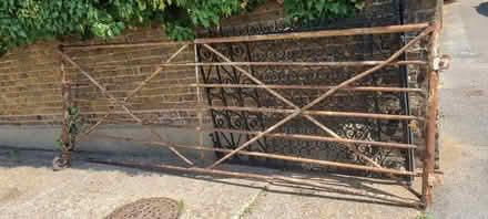 Photo of free Old metal fence - scrap metal (EN11 rye house area) #1