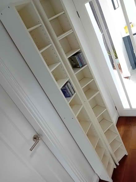 Photo of free Tall White Shelving Unit X2 (IKEA) (Kingston Hill ST16) #1