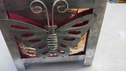 Photo of free butterfly candle holder (Allen) #1