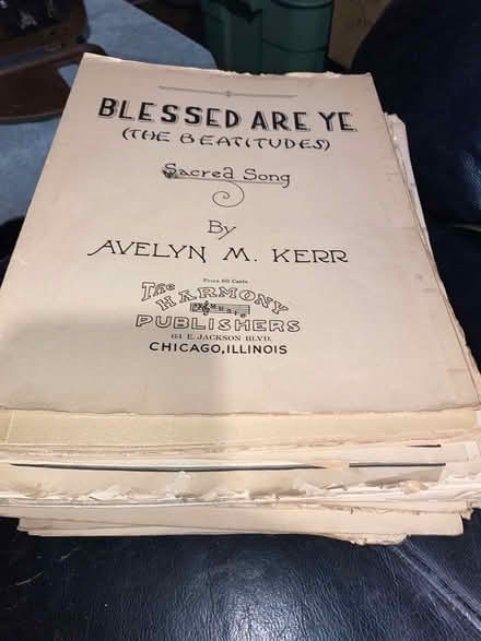 Photo of free Old Sheet Music (Ridgefield, CT) #1