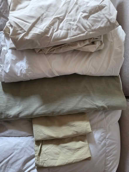 Photo of free King size bedding (Downtown) #1