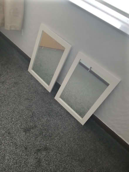 Photo of free 2 New Ikea White Mirrors (Huyton Quarry L36) #1