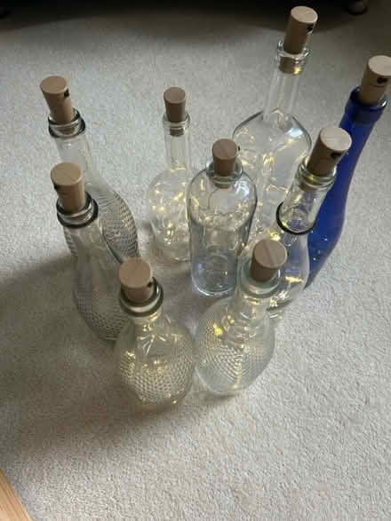 Photo of free 8 x bottles and bottle lights (Marden, Devizes SN10) #2