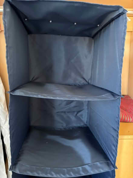 Photo of free Hanging wardrobe organiser. (Bexleyheath DA6) #1