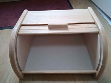 Photo of free Wooden bread bin (Giffnock G46) #2