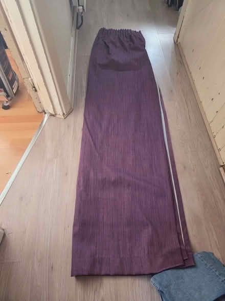 Photo of free Pair mauve/ burgundy curtains (Holmer Green HP15) #1