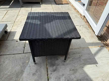 Photo of free Garden side/coffee table (Hatching Green AL5) #1