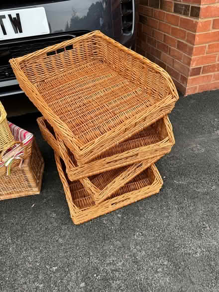 Photo of free set of three baskets 1 (Inkberrow. WR7) #1