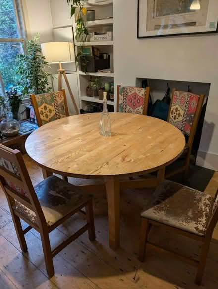 Photo of free 6 chairs - Table NOT included (Heeley Bridge S8) #2