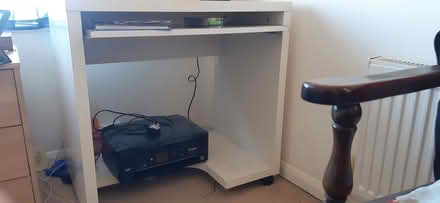 Photo of free Old white desk (KT16 chertsey) #1