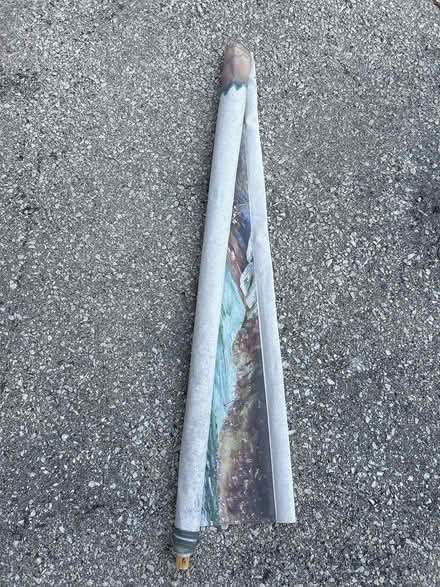Photo of free Hanging fabric mural (L5L 5P5) #3